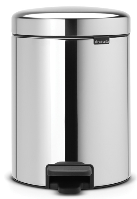 Brabantia NewIcon papelera 5 l acero 112621