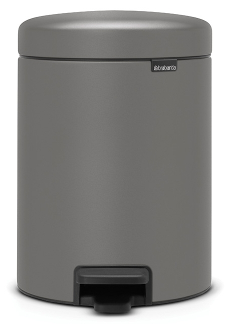Brabantia NewIcon papelera 5 l gris 126284