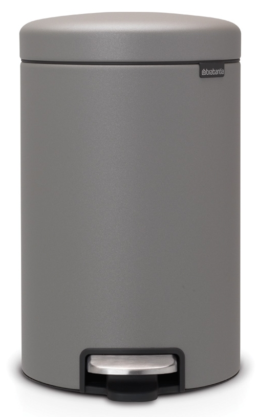 Brabantia NewIcon papelera 12 l gris 119149