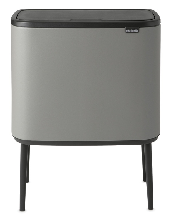 Brabantia Bo contenedor de residuos 33 l gris 127229