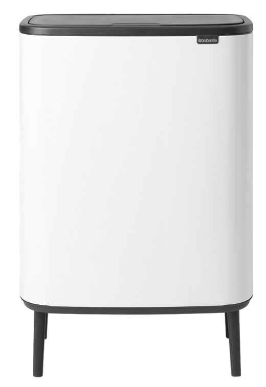 Brabantia Bo contenedor de residuos 60 l blanco 130601