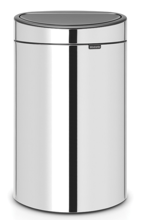 Brabantia Touch Bin papelera 40 l acero-gris 112881