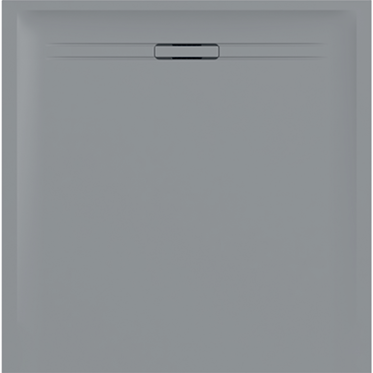 Geberit Sestra plato de ducha cuadrado 90x90 cm gris 550.260.00.2