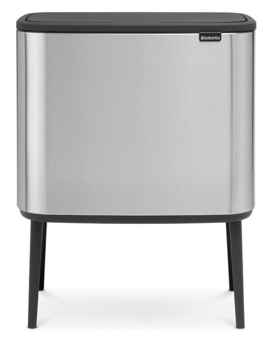 Brabantia Bo papelera 36 l acero-gris 315848