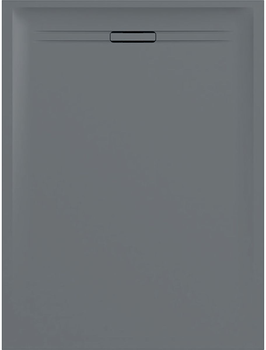 Geberit Sestra plato de ducha rectangular 100x80 cm gris 550.262.00.2