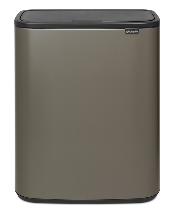 Brabantia Bo contenedor de residuos 60 l gris 221521