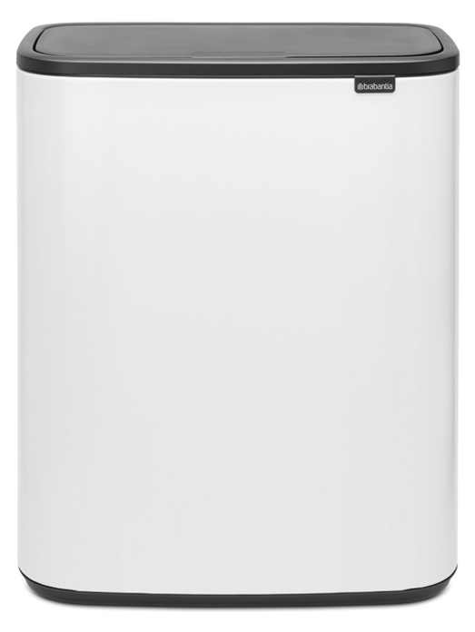 Brabantia Bo contenedor de residuos 60 l blanco 223006