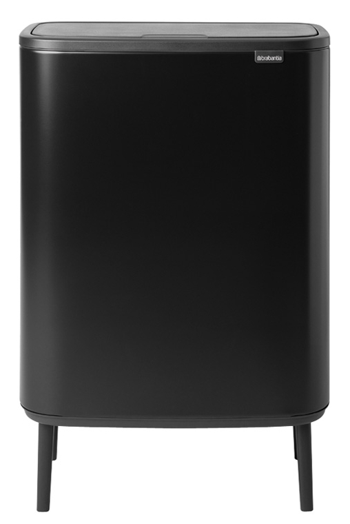 Brabantia Bo contenedor de residuos 60 l negro 130229