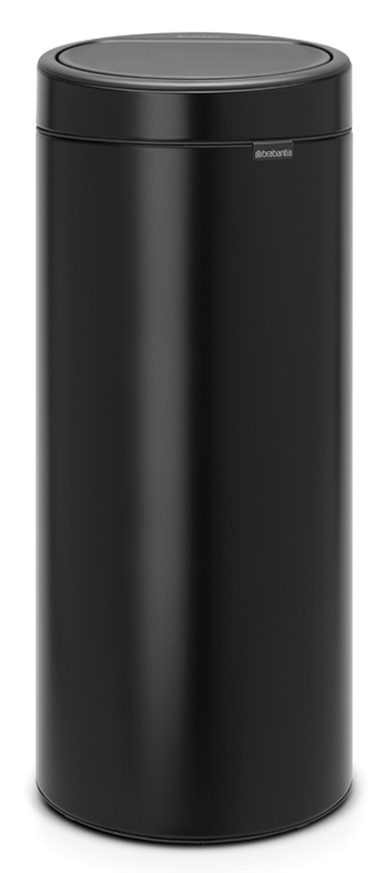 Brabantia Touch Bin papelera 30 l negro 115301