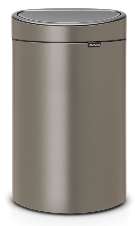 Brabantia Touch Bin papelera 40 l gris 114908
