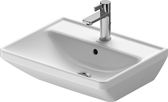 Duravit D-Neo lavabo 55x44 cm rectangular clásico blanco brillante 2366550000