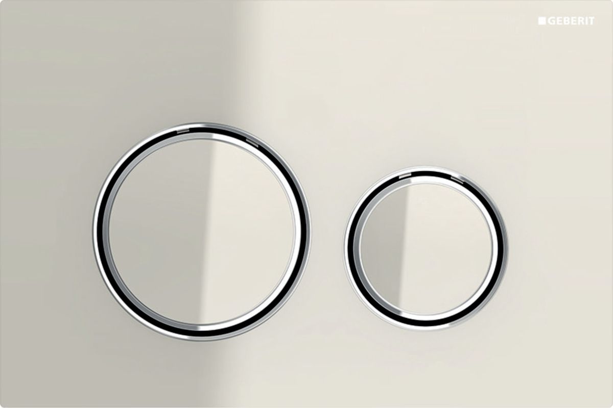 Geberit Sigma50 botón de descarga para WC cromo brillante 115.884.JL.1