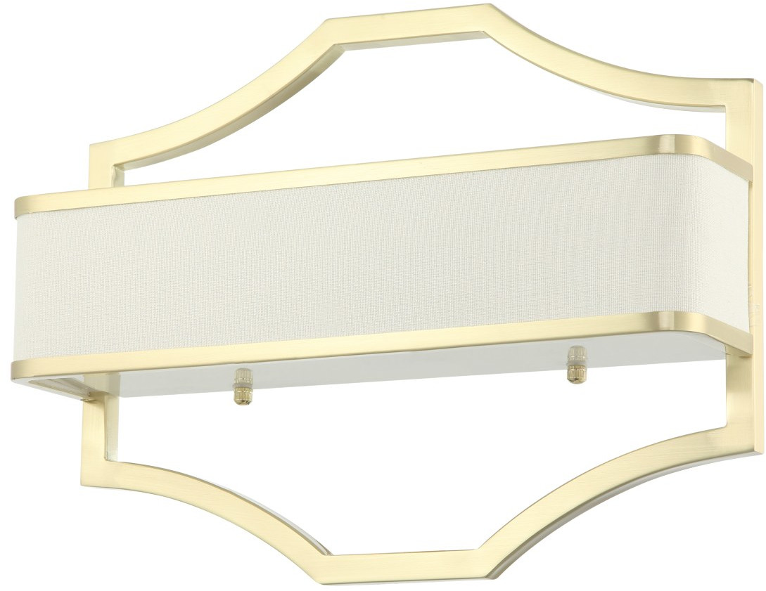 Open Design Gerdo lámpara de pared 2x12 W blanco-oro OR84511