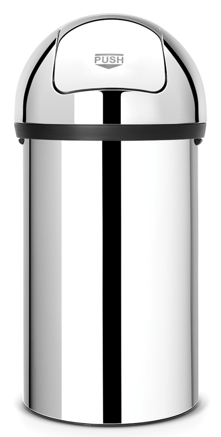 Brabantia Push Bin contenedor de residuos 60 l acero 402623