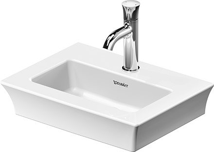 Duravit White Tulip lavabo 45x33 cm rectangular para mueble blanco 0737450041