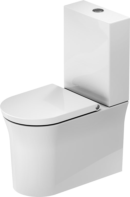 Duravit White Tulip taza de inodoro compacto blanco 2197090000