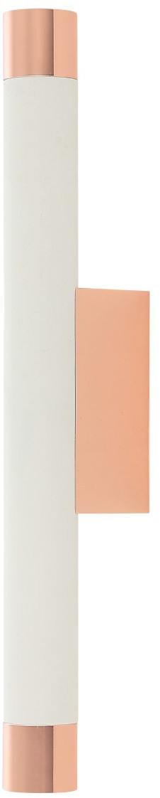 Open Design Q lámpara de pared 2x3.5 W blanco-oro rosa OR84566