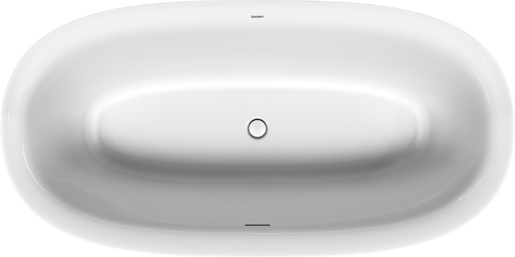 Duravit White Tulip bañera exenta 180x90 cm oval blanco 700469000000000