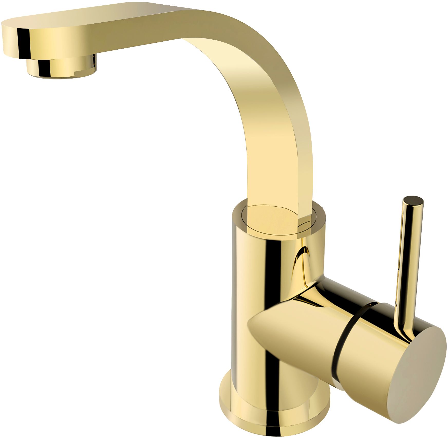 Besco Decco grifo para lavabo de pie oro BU-DII-ZL