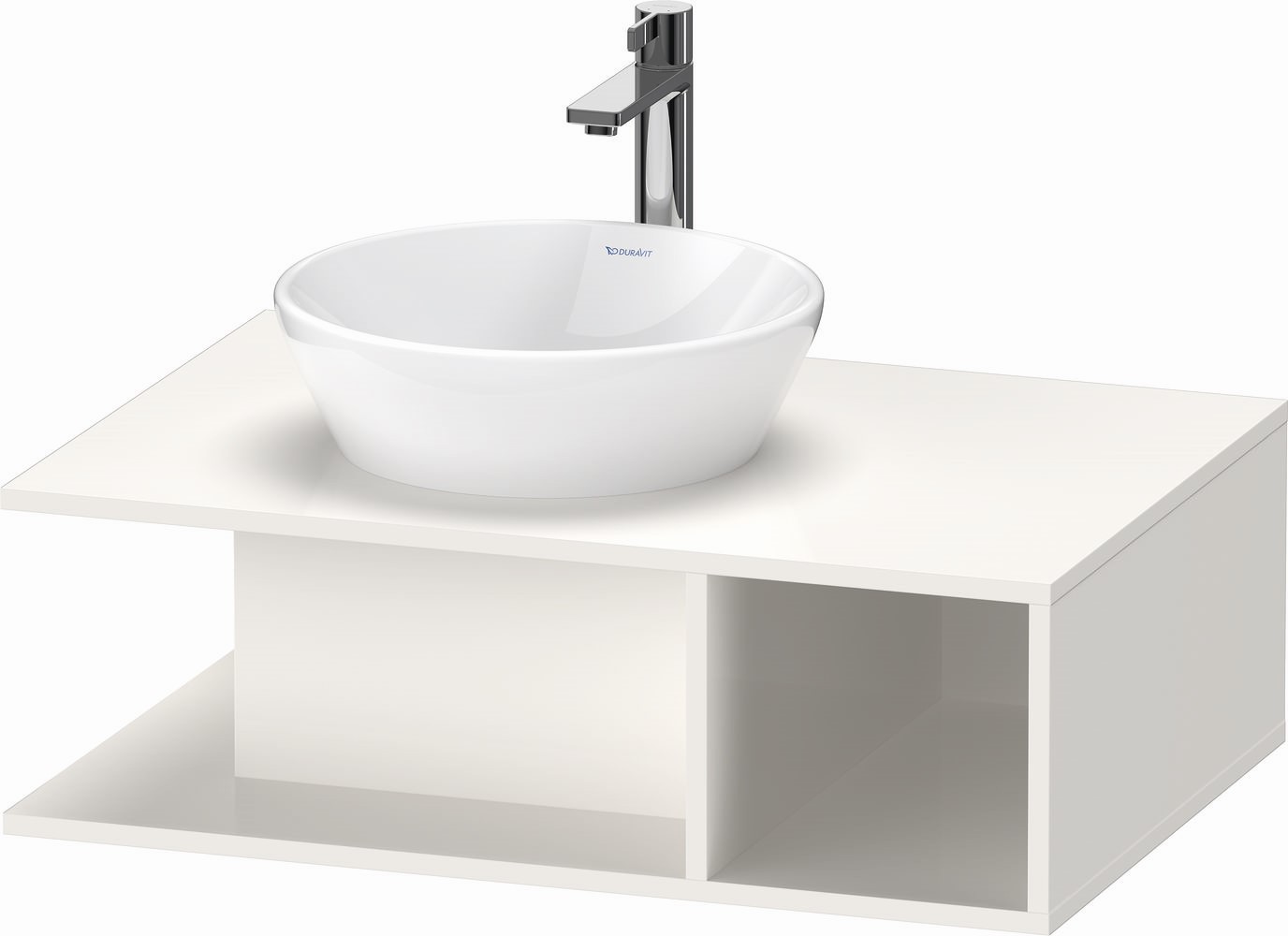 Duravit D-Neo armario 80x55x26 cm suspendido, para lavabo blanco DE492802222