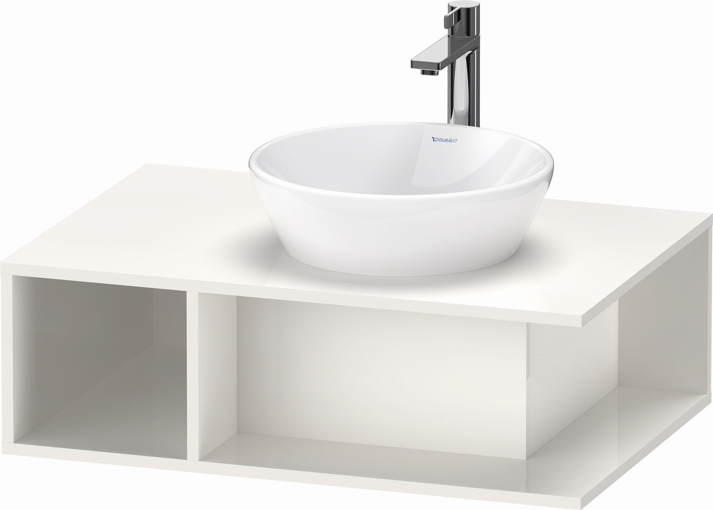 Duravit D-Neo armario 80x55x26 cm suspendido, para lavabo blanco DE495802222