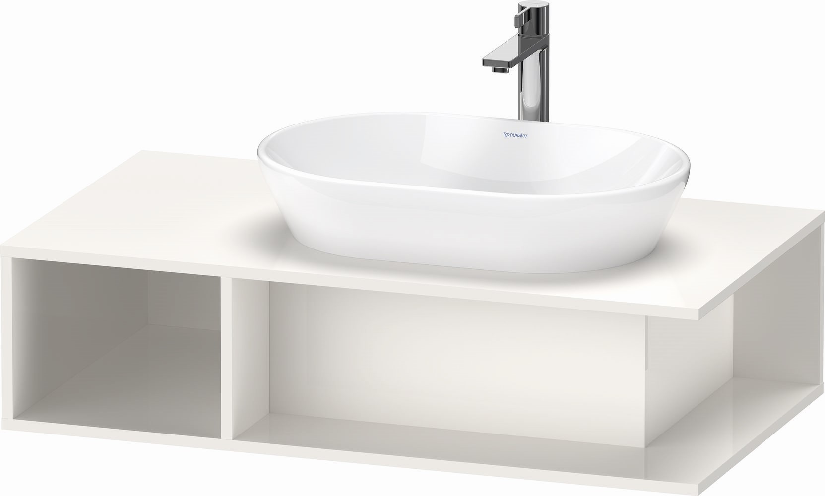 Duravit D-Neo armario 100x55x26 cm suspendido, para lavabo blanco DE495902222