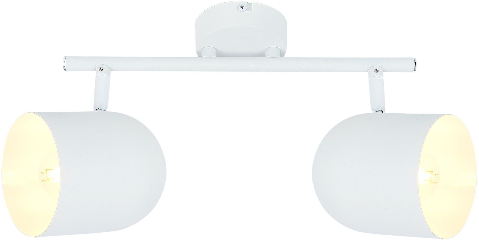 Candellux Azuro lámpara de techo 2x40 W blanco 92-63250