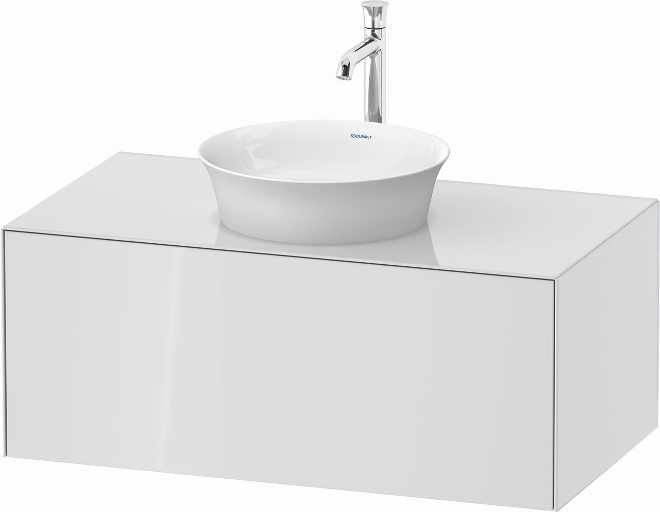 Duravit White Tulip armario 100x55x40.8 cm suspendido, para lavabo blanco WT497608585