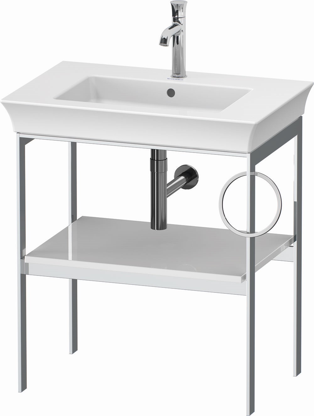 Duravit White Tulip consola 68.4x45x76 cm blanco WT4543R8585