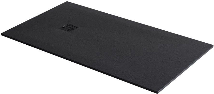 Excellent Arda plato de ducha rectangular 180x90 cm negro BREX.1503.180.090.BLN