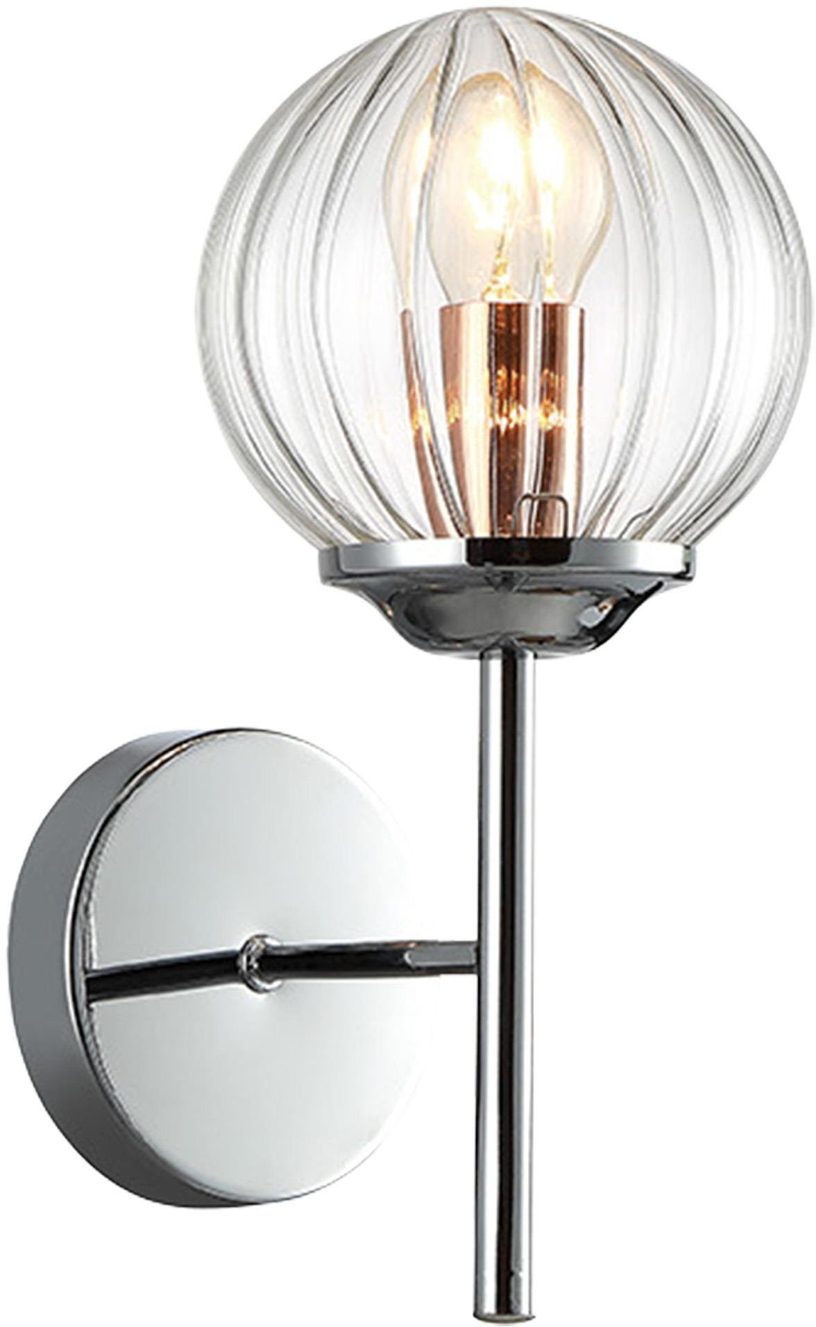 Candellux Best lámpara de pared 1x40 W cromo 21-67234