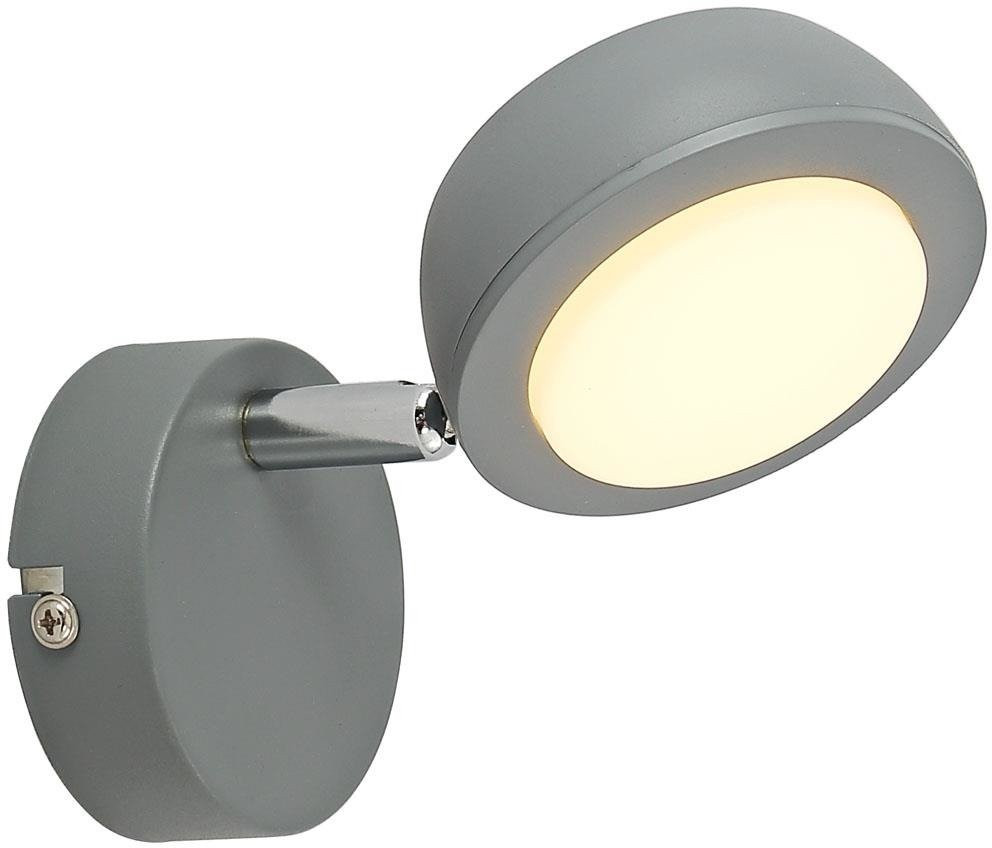 Candellux Mild lámpara de pared 1x6 W gris 91-66534