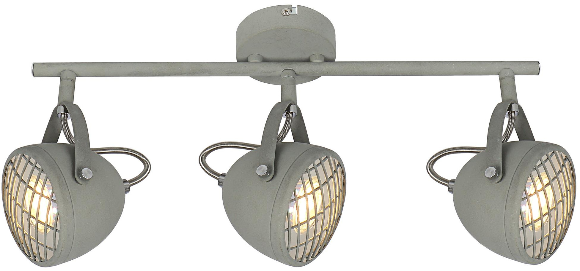 Candellux Pent lámpara de techo 3x50 W gris 93-68064