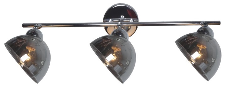 Kaja Hornet lámpara de techo 3x40 W cromo-gris K-JSL-1306/3W