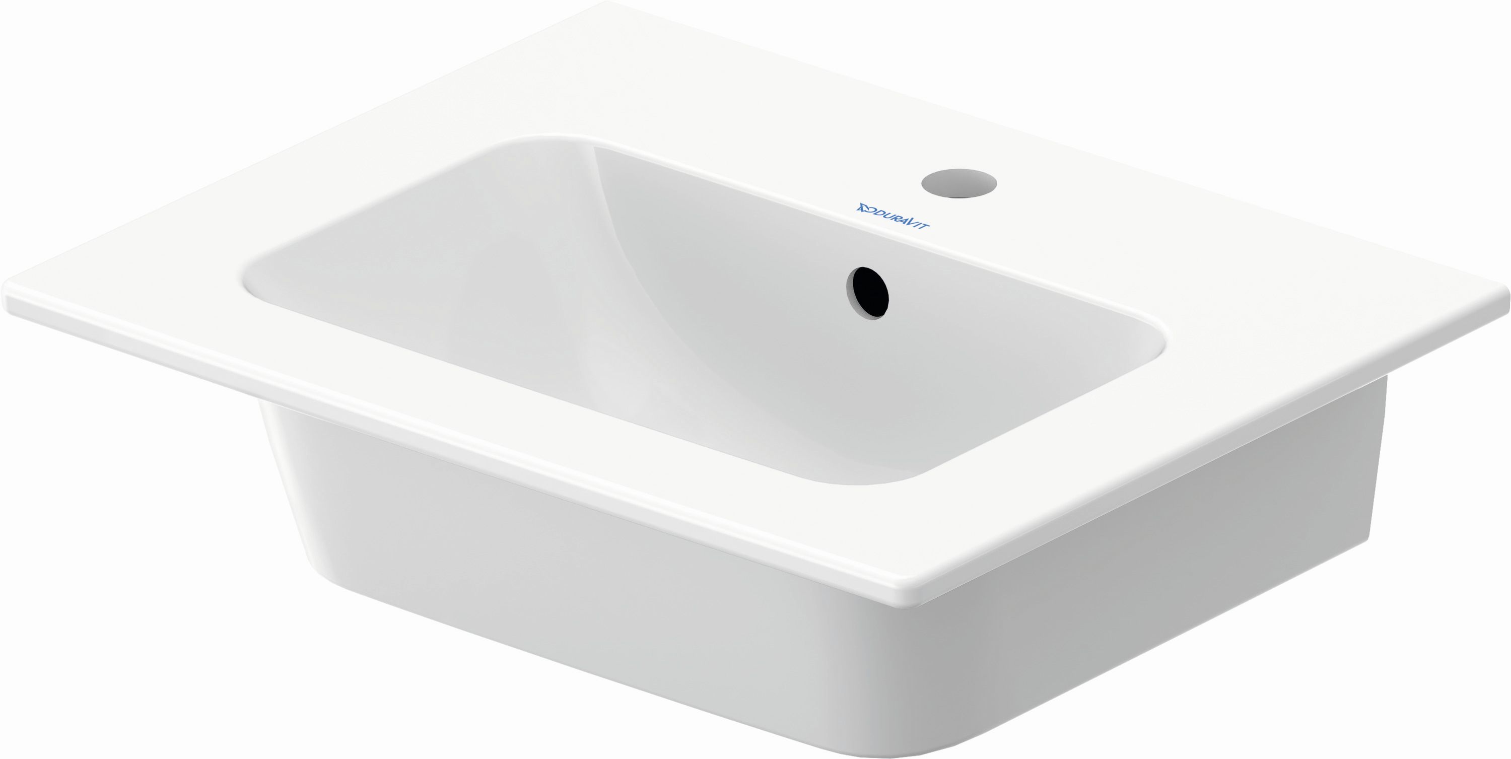 Duravit ME by Starck lavabo 53x43 cm rectangular para mueble blanco 2336530000