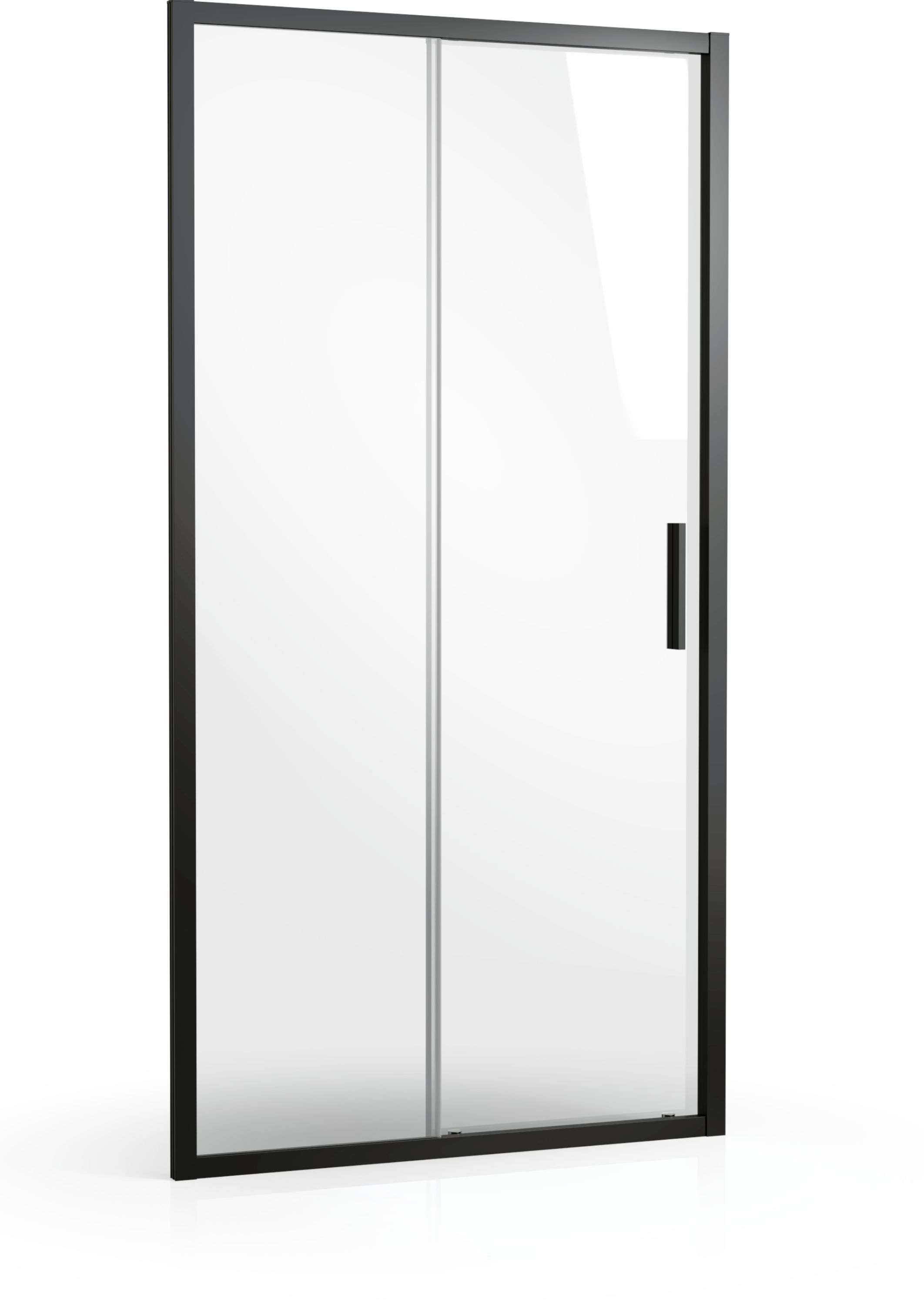 Ravak Blix Slim puerta de ducha 120 cm corredera negro mate/vidrio transparente X0PMG0300Z1