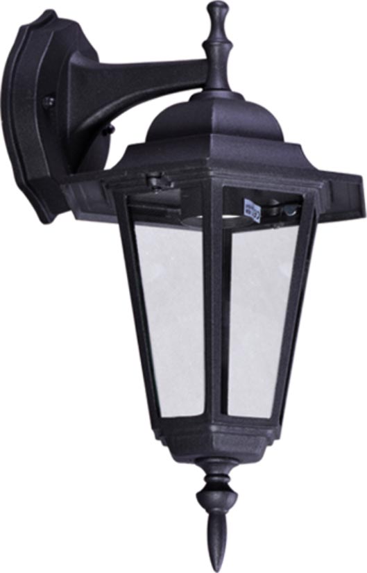 Kaja Standard lámpara de pared para exteriores 1x60 W negro K-5009ADOWNCZARNY