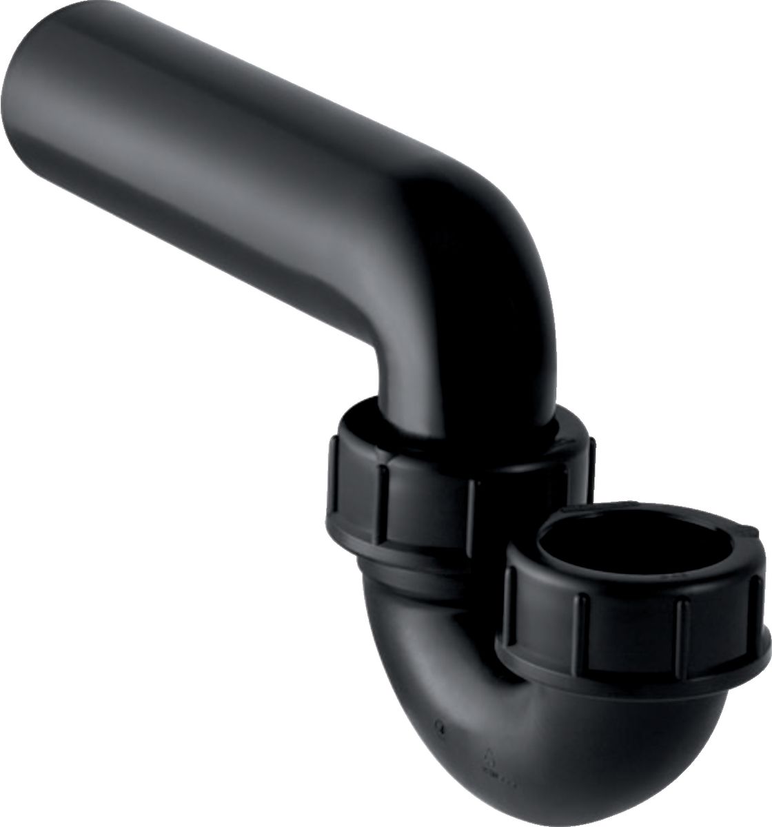 Geberit sifón de lavabo tubular negro 152.039.16.1