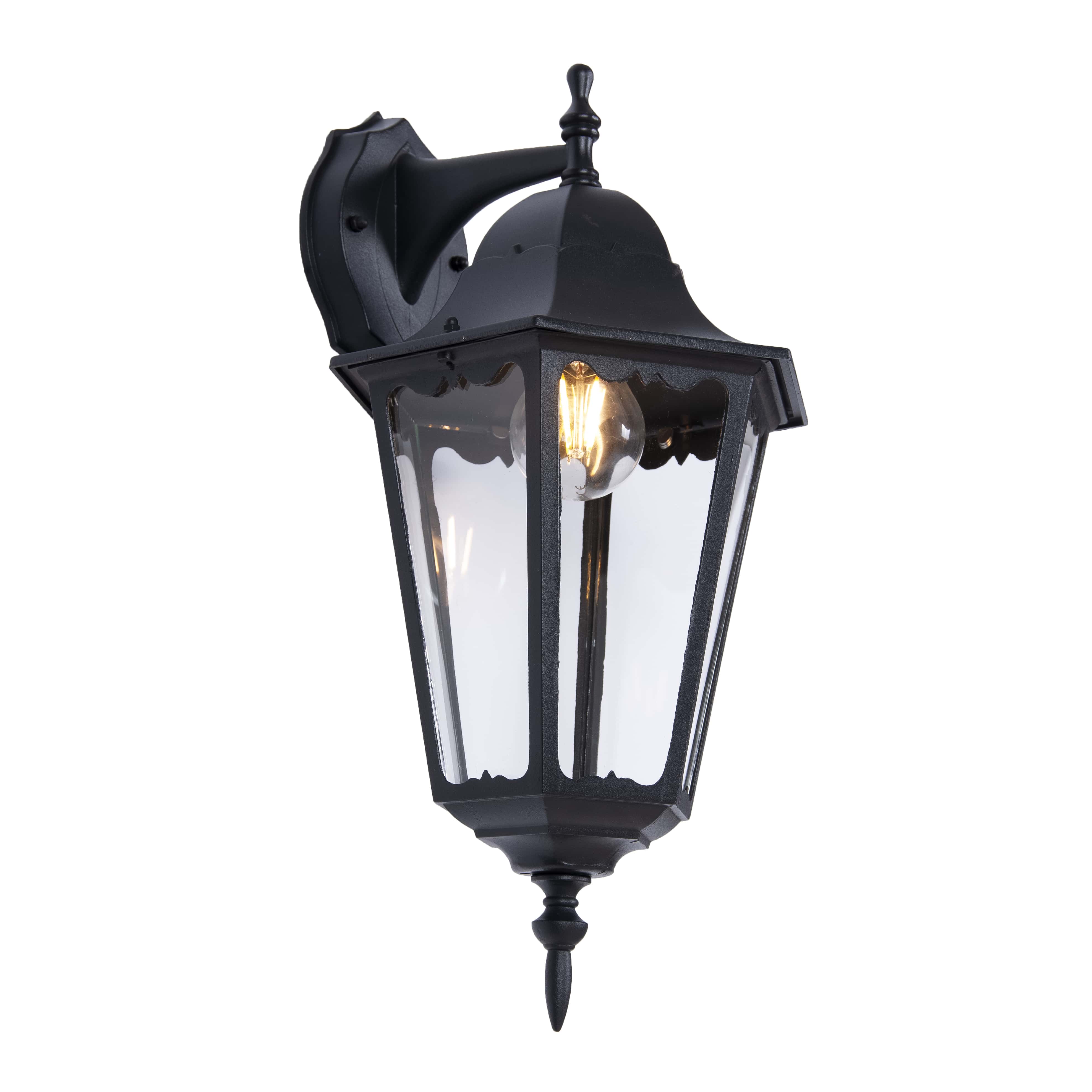 Kaja Lozana lámpara de pared para exteriores 1x60 W negro K-5006ADOWNCZARNY