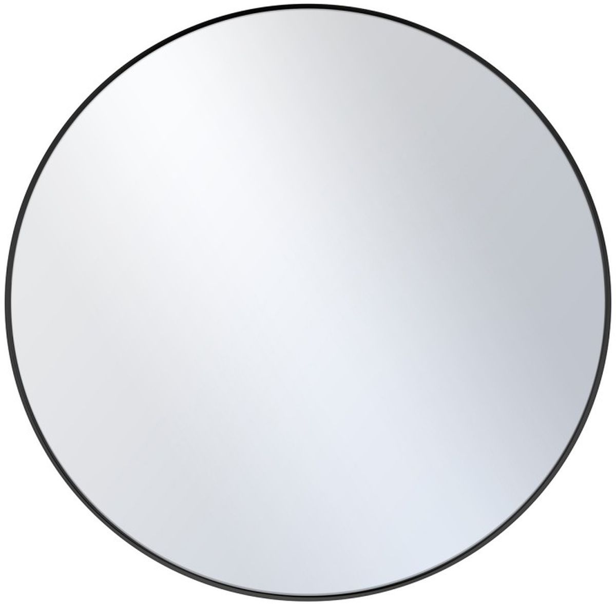 Ars Longa Loft espejo 70x70 cm circular negro LOFT70-C