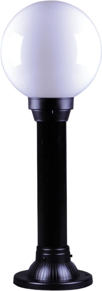 Kaja Astrid lámpara de pie para exteriores 1x60 W negro-ópalo K-ML-OGROD2000.4KL.OPAL
