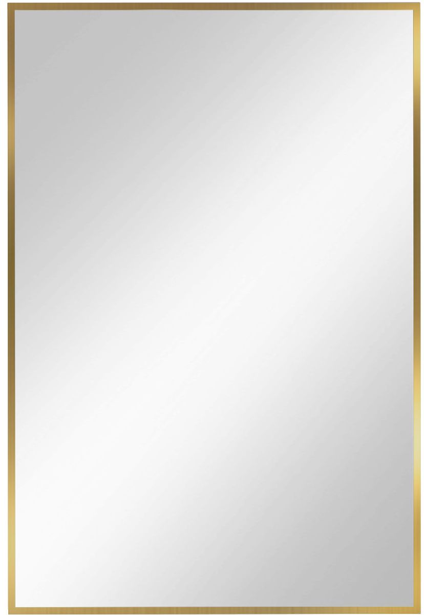 Baltica Design Tiny Border Straight espejo 60x90 cm rectangular dorado 5904107904863