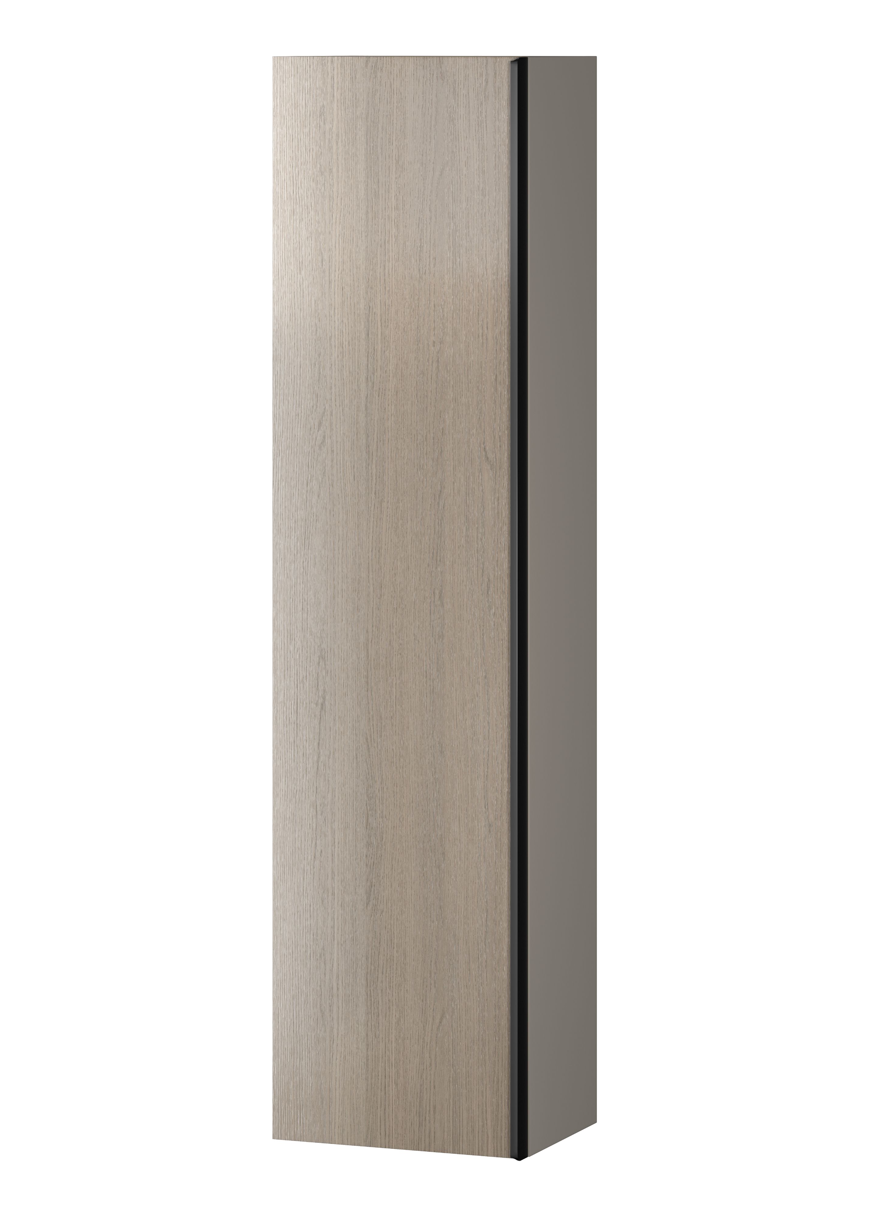 Cersanit Virgo armario 40x30x160 cm suspendido, lateral gris-roble S522-035
