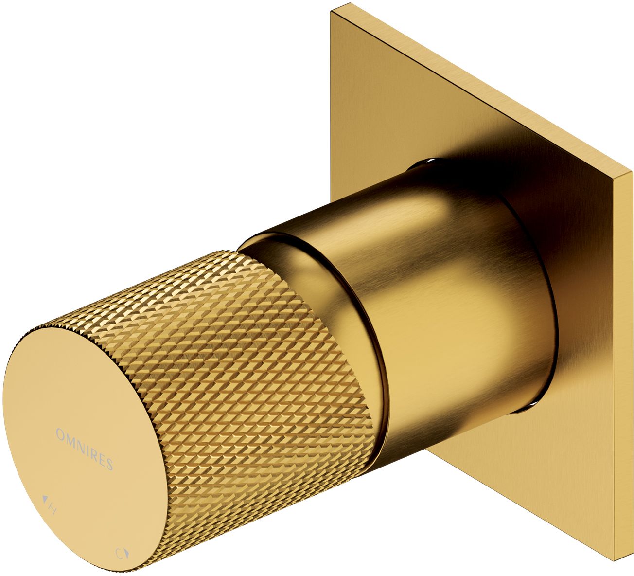 Omnires Contour grifo para ducha empotrado oro CT8045GLB