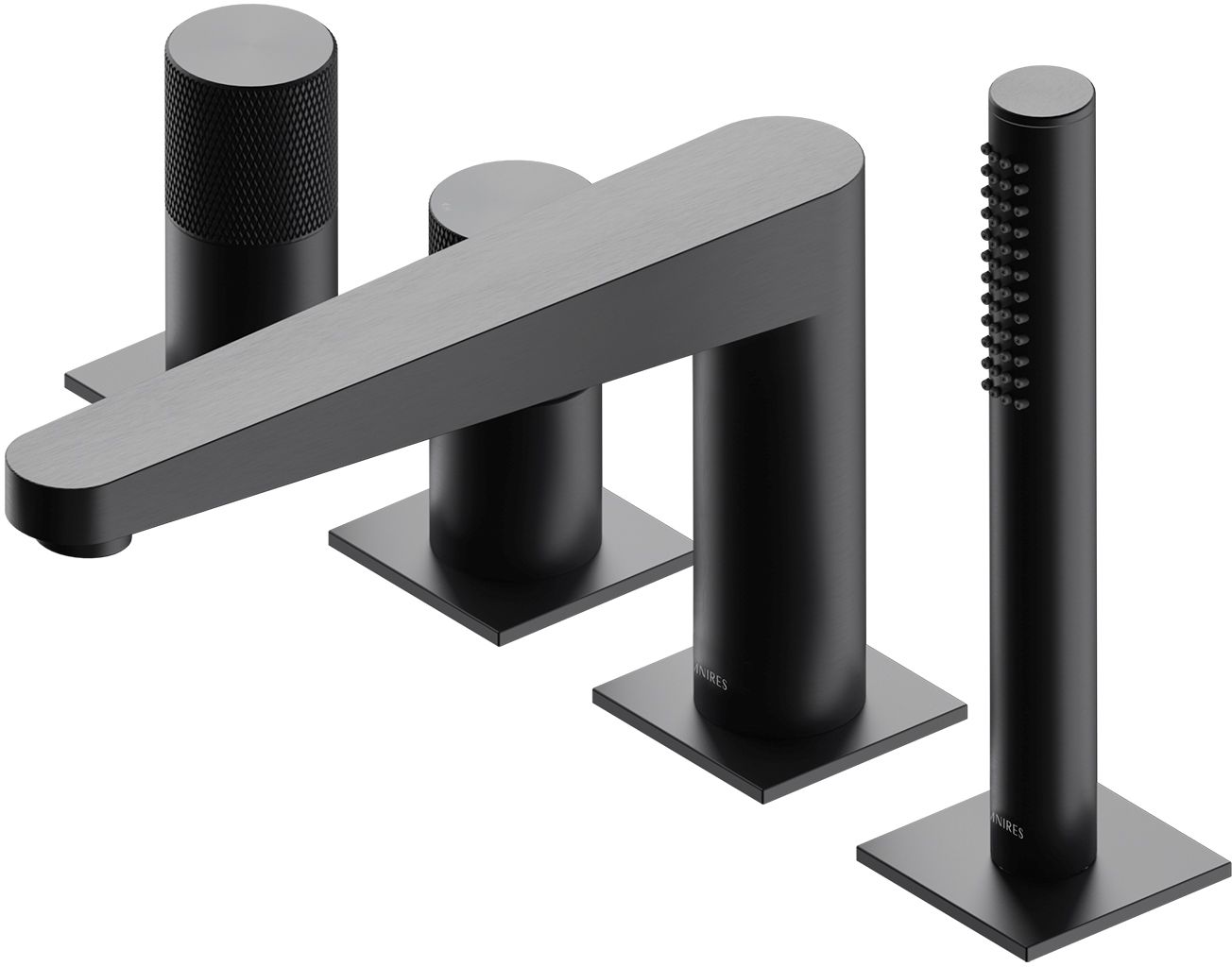 Omnires Contour grifo de bañera y ducha en bañera || CT8032AT