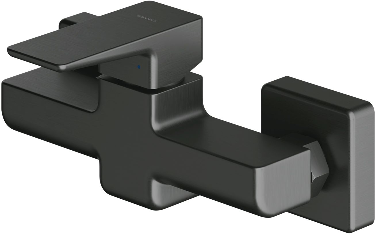 Omnires Parma grifo para ducha a pared grafito PM7440GR