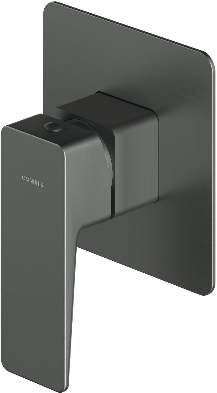Omnires Parma grifo para ducha empotrado grafito PM7445GR
