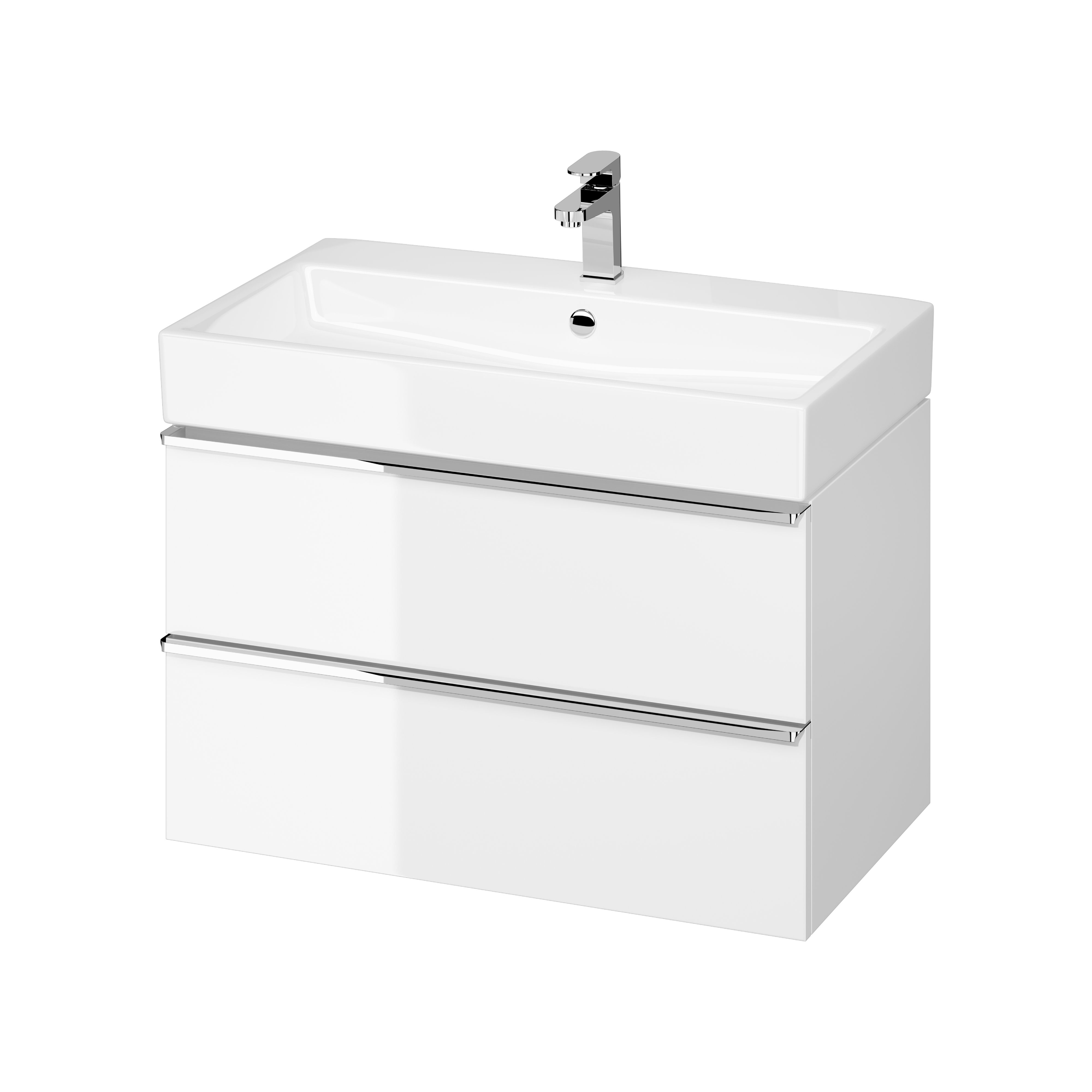 Cersanit Virgo armario 79.4x42.7x50.1 cm suspendido, para lavabo blanco S522-024