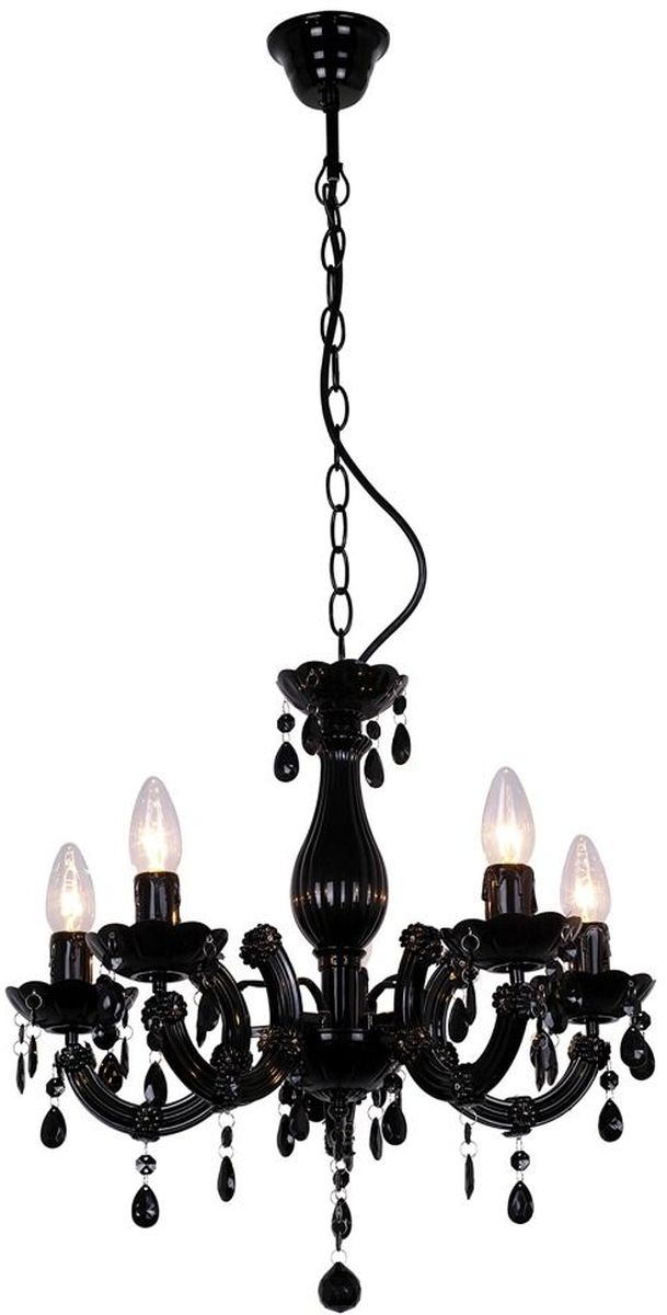 Zuma Line Magnolia lámpara colgante 5x40 W negro RLD94016-5B