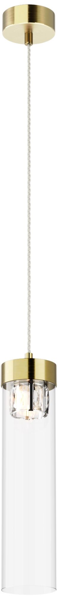 Zuma Line Gem lámpara colgante 1x28 W transparente-marrón P0389-01D-0FD2